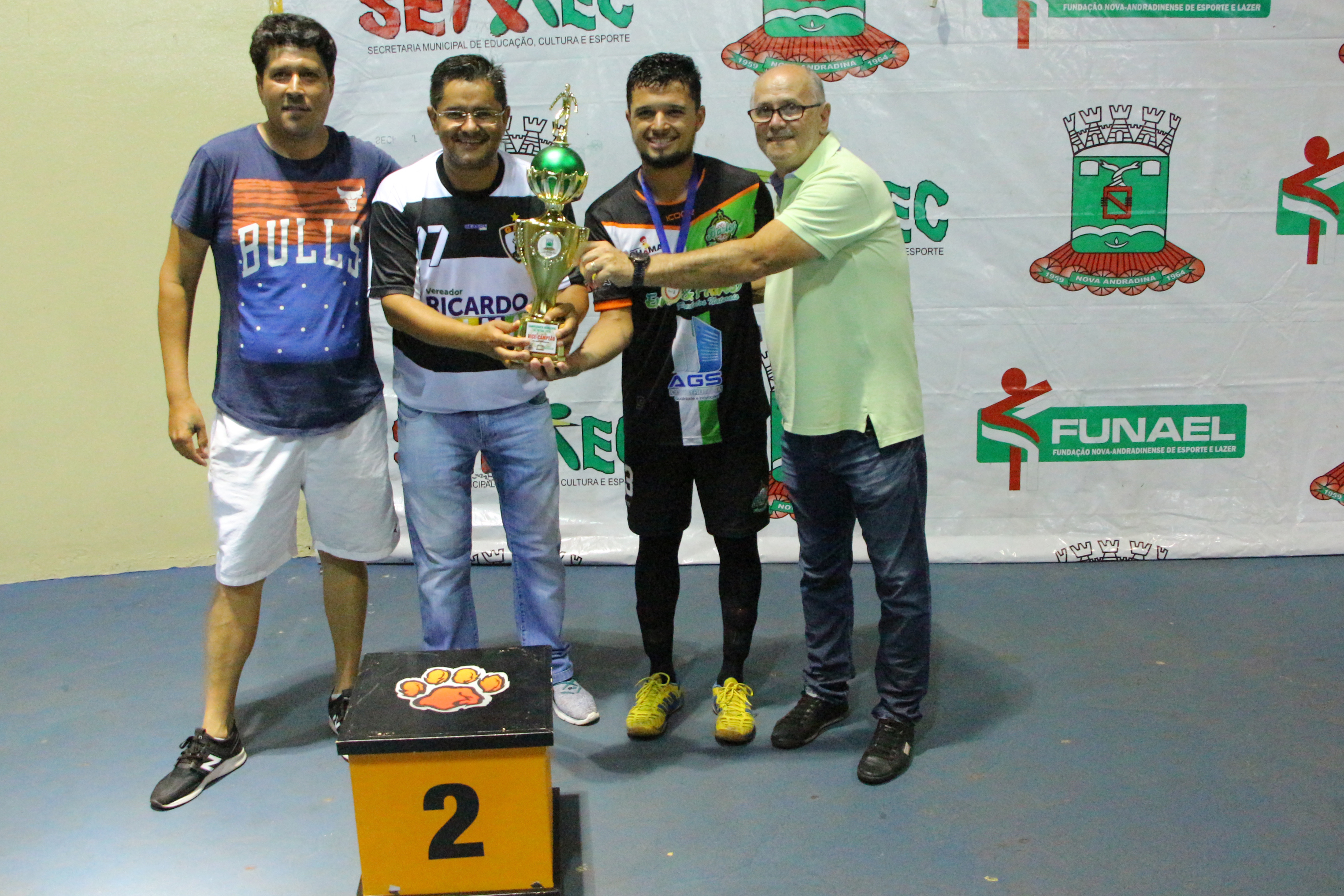 Campeonato Municipal de Futsal é prestigiado pela Câmara 