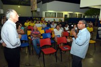 Cido Pantanal participa de audiência pública na escola Efantina de Quadros