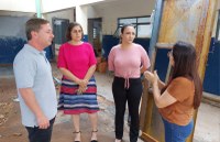 Comissões de Eficácia Legislativa e Educação fiscalizam obras da Escola Municipal Mundo da Criança e cobram prazo de entrega