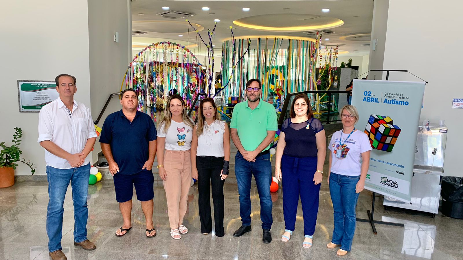 Criada pela Câmara, Semana de Conscientização sobre o Autismo é aberta em Nova Andradina