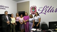 Procuradoria da Mulher do Legislativo realiza visitação à Sala Lilás em Nova Andradina