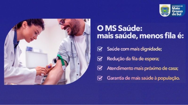 Vereador propõe adesão de Nova Andradina ao programa “MS Saúde: Mais Saúde, Menos Fila”